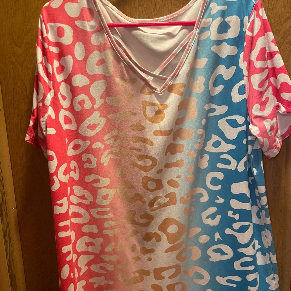 Rainbow Cheetah Print